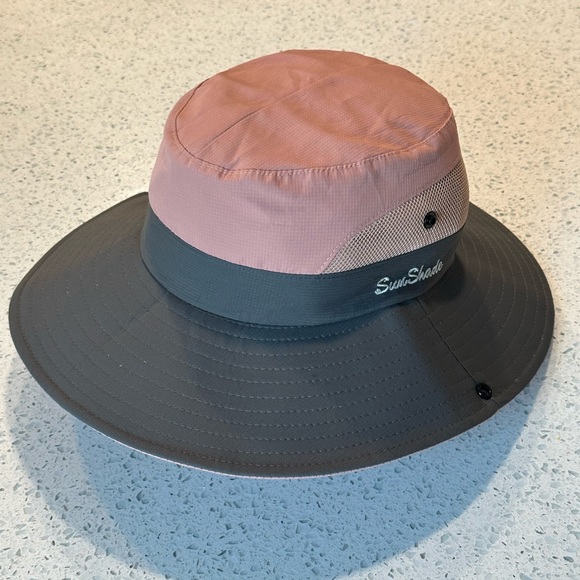 Sun Shade Accessories Sun Shade Ponytail Full Brim Hat Poshmark